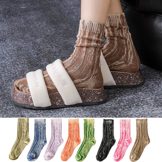Retro-Viertel-Socken in Übergröße (3 Paar)