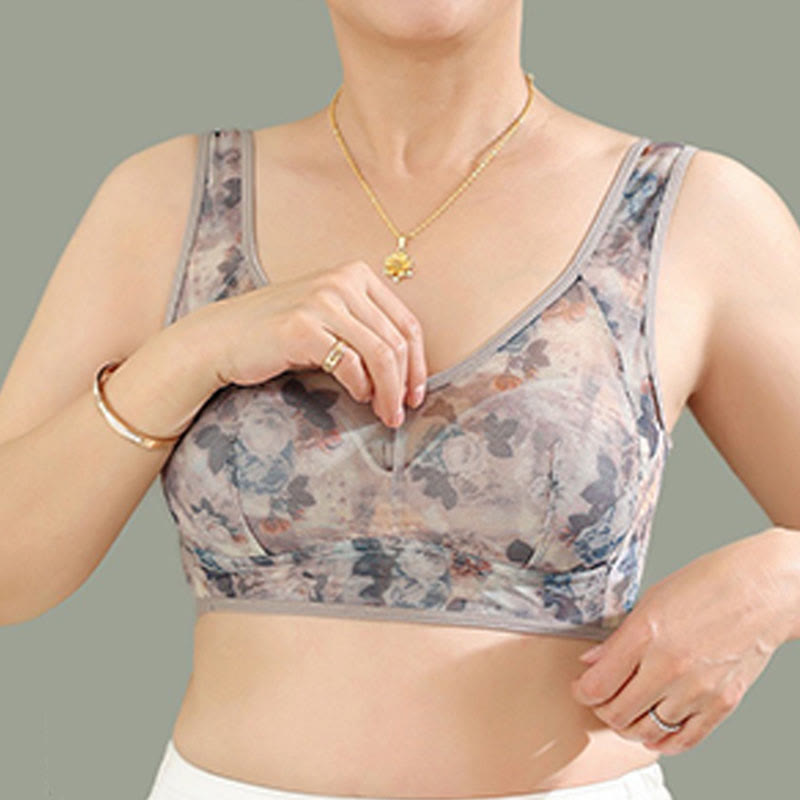Kabellose BHs mit Mesh-Print (2er-Pack) - image 7