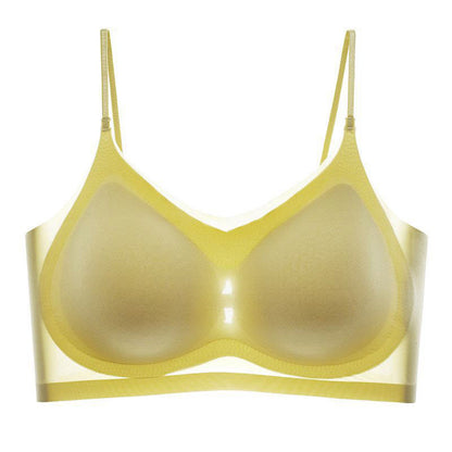 Kabelloser Komfort-BH aus Eisseide (2er-Pack) - Gelb - 4XL - image 11