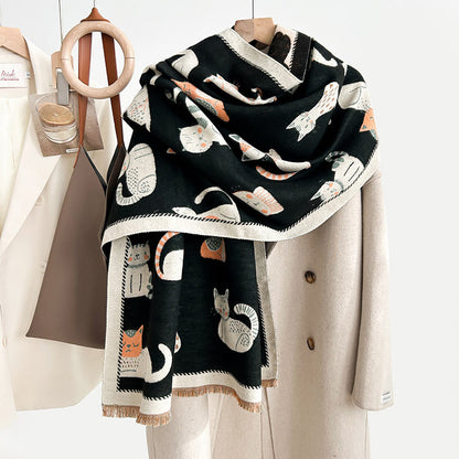 Weicher großer Katzenschal - image 2