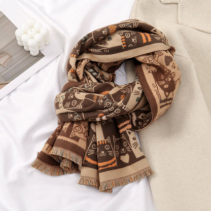 Decke mit Cartoon-Katze - image 4