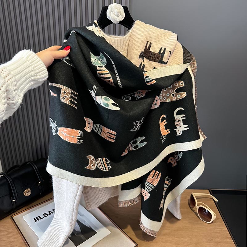 Niedlicher Malerei-Deckenschal - image 6