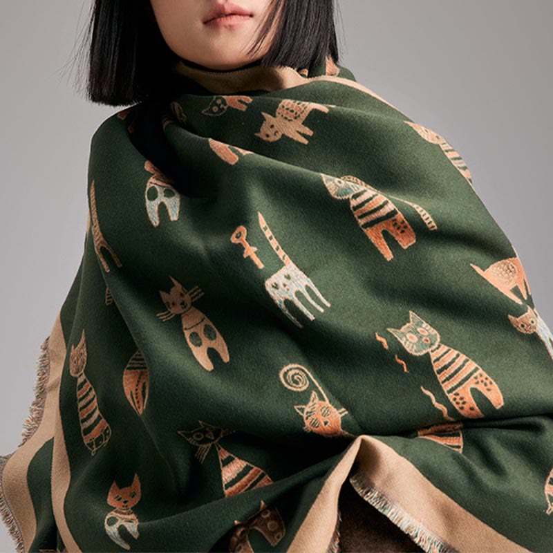 Niedlicher Malerei-Deckenschal - image 2