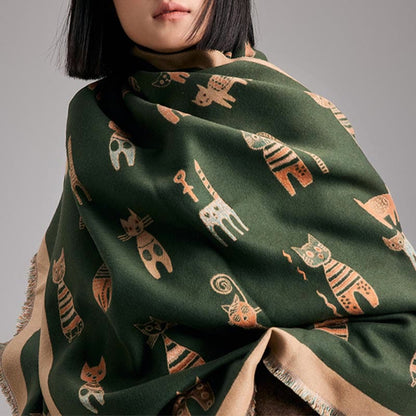 Niedlicher Malerei-Deckenschal - image 2