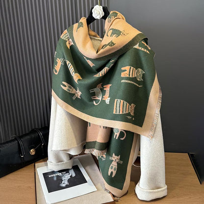 Niedlicher Malerei-Deckenschal - image 7