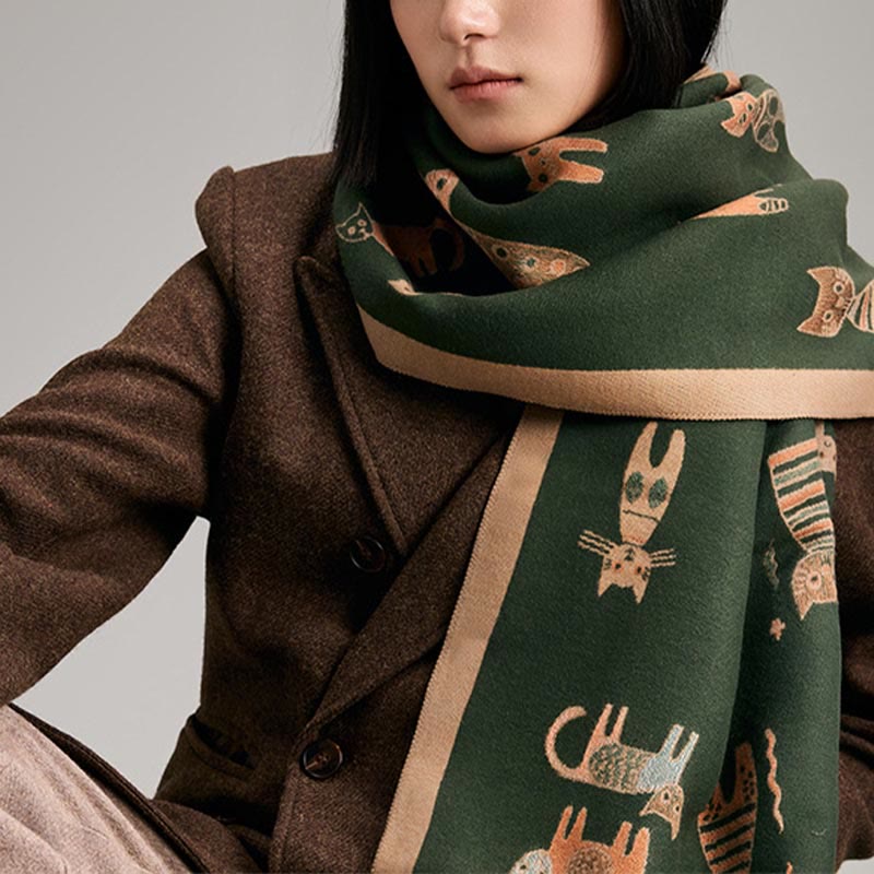 Niedlicher Malerei-Deckenschal - image 3