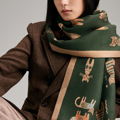 Niedlicher Malerei-Deckenschal - image 3