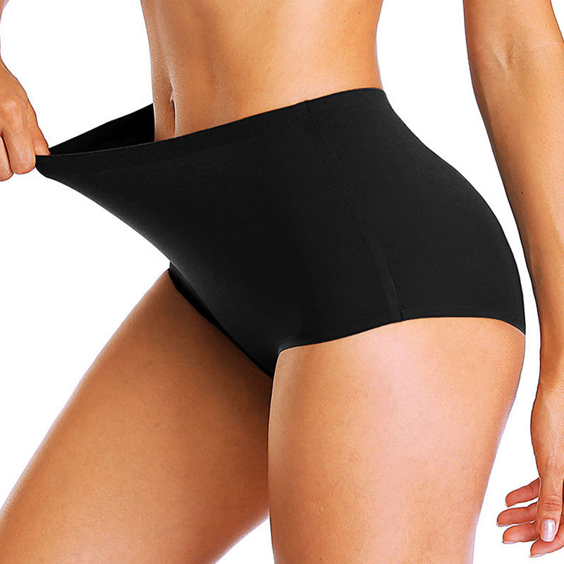 Weiche, atmungsaktive, nahtlose Höschen (3er-Pack) - Schwarz - 2XL - image 1