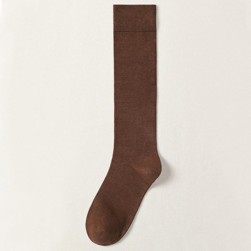 Anständige Kniestrümpfe in Übergröße (5 Paar) - Kaffee - EU38-46 (US5-12) - image 8