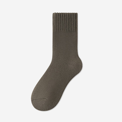 Vielseitige, einfarbige Viertelsocken in Übergröße (5 Paar)