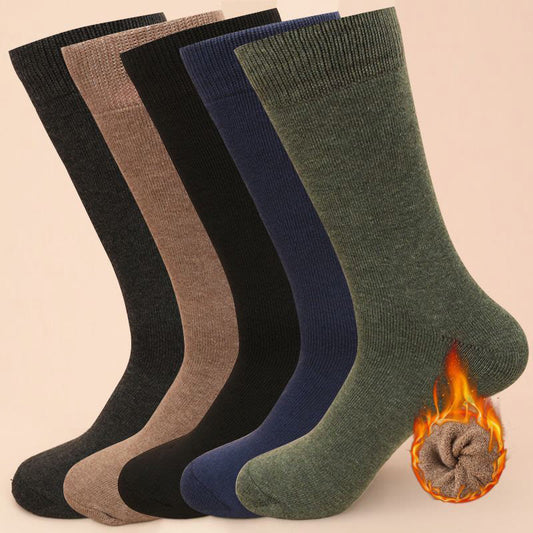 Klassische Crew-Socken (5 Paar) - Mehrfarbig - EU39-44 (US6-10) - image 0