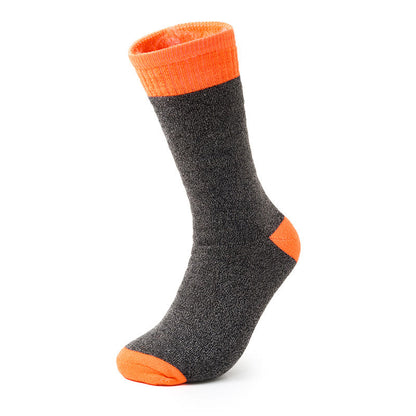 Freizeit-Outdoor-Crew-Socken in Übergröße (3 Paar) - Orange - EU42-46 (US8,5-12) - image 4