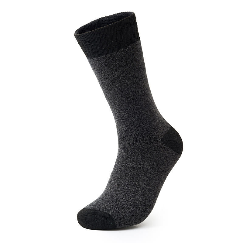 Freizeit-Outdoor-Crew-Socken in Übergröße (3 Paar) - Schwarz - EU42-46 (US8,5-12) - image 2