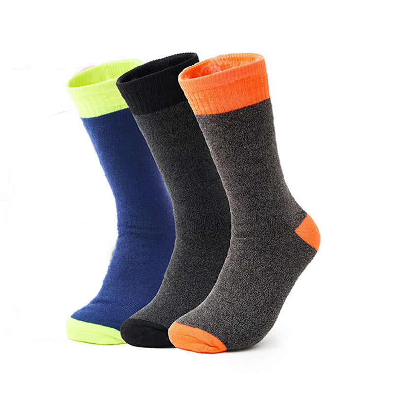 Freizeit-Outdoor-Crew-Socken in Übergröße (3 Paar) - Mehrfarbig - EU42-46 (US8,5-12) - image 0