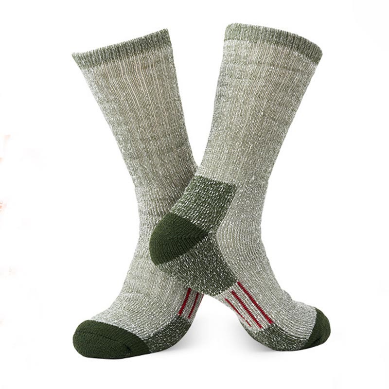 Weiche, dicke Crew-Socken in Übergröße (5 Paar) - image 1