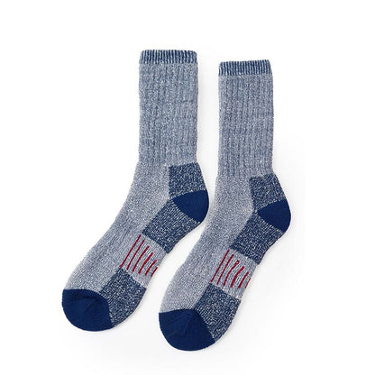 Weiche, dicke Crew-Socken in Übergröße (5 Paar) - Marineblau - EU40-44 (US10-13) - image 3