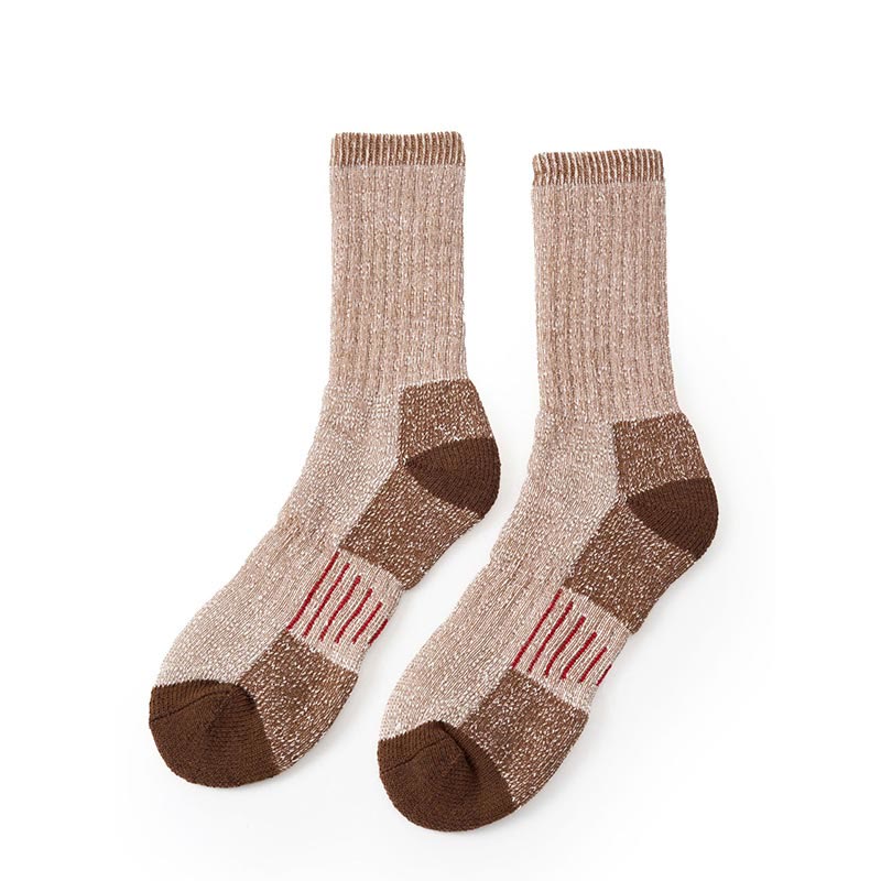 Weiche, dicke Crew-Socken in Übergröße (5 Paar) - Kaffee - EU40-44 (US10-13) - image 2