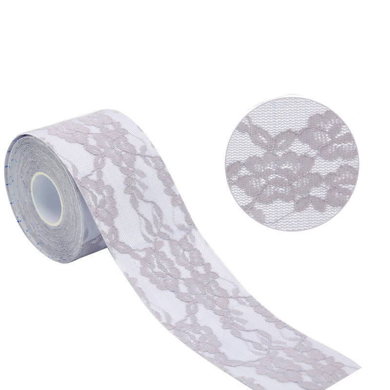 Unsichtbares Lifting-Spitzen-Nippelband zum Einmalgebrauch (2 Rollen) - Lila - image 4