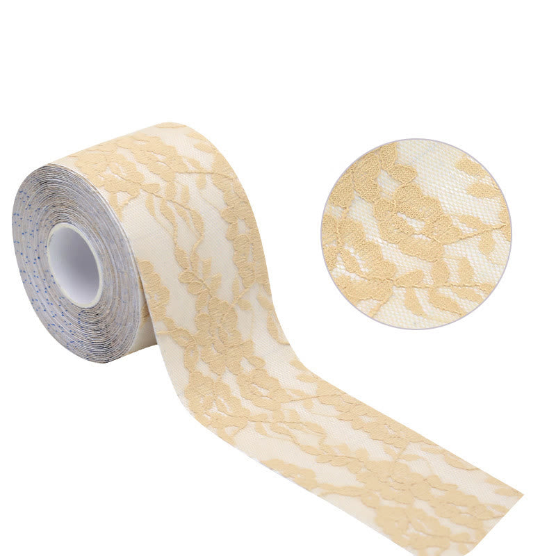 Unsichtbares Lifting-Spitzen-Nippelband zum Einmalgebrauch (2 Rollen) - Nackt - image 5