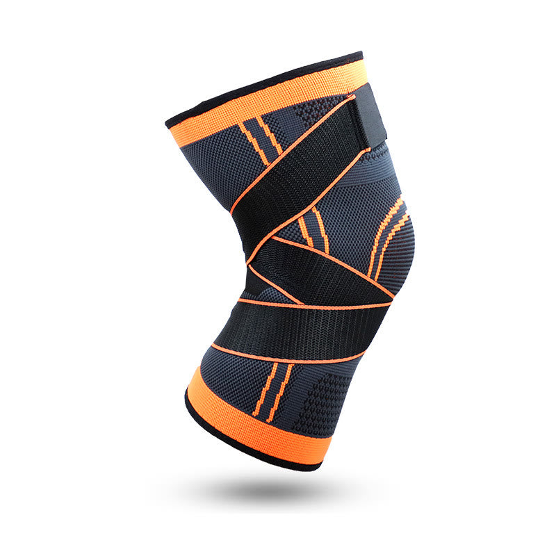 Kniebandage zum Gelenkschutz in Übergröße - Orange - 2XL - image 9