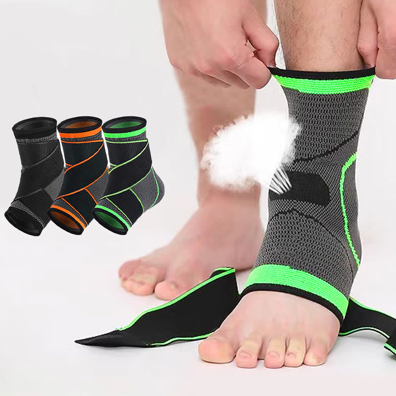 Verstellbare Sport-Knöchelbandage in Übergröße - image 0