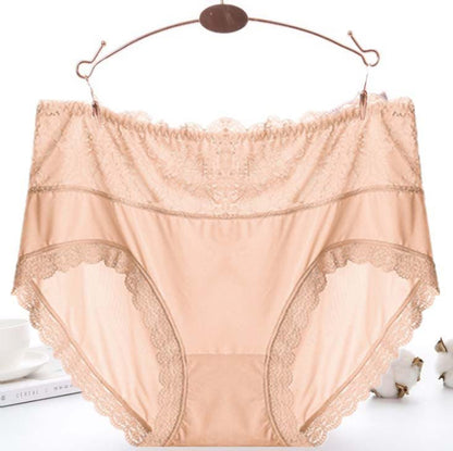 Sexy Mesh-Spitzenhöschen (3er-Pack) - Nackt - 5XL - image 6