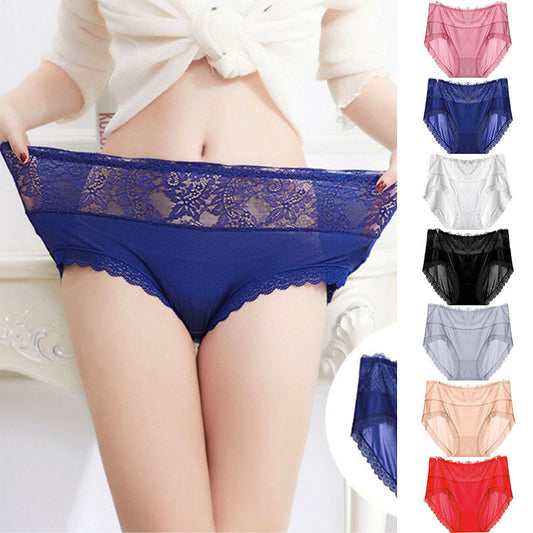 Sexy Netz-Spitzen-Slip in Übergröße (3er-Pack)