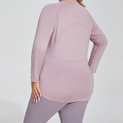 Langarm-Sportswear-Yoga-Shirt - image 6