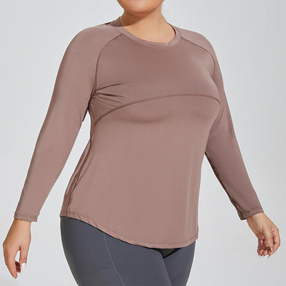 Langarm-Sportswear-Yoga-Shirt - image 5