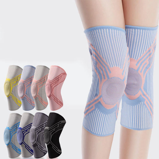 Kniebandage mit Silikonpolster