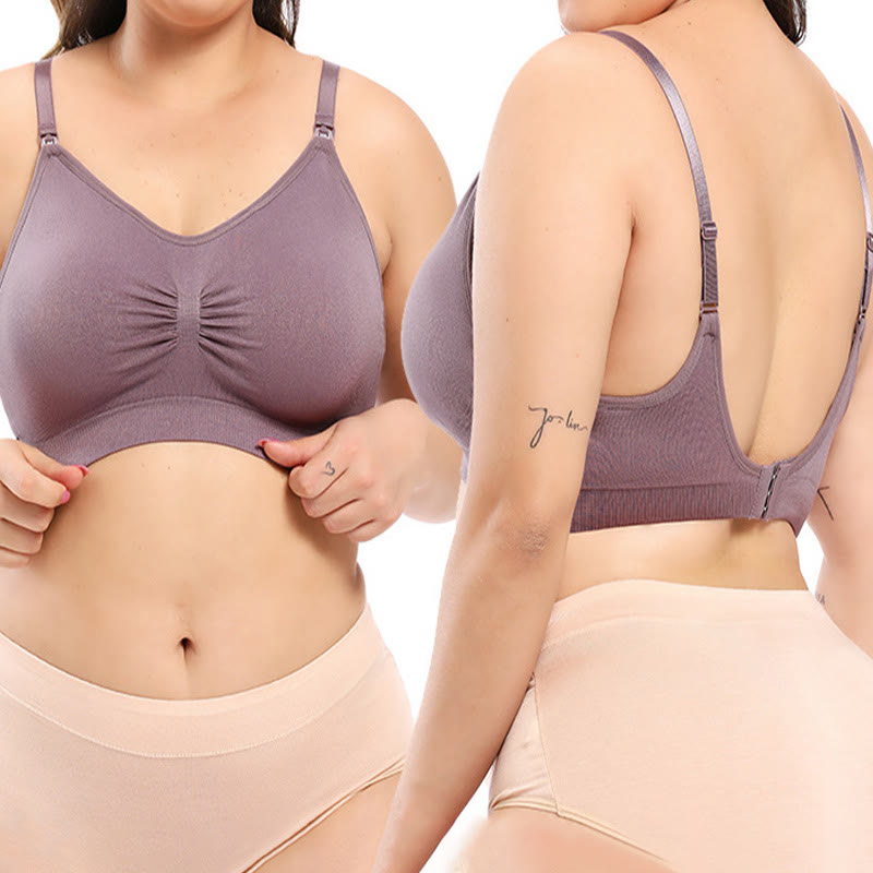 Kabelloser Still-BH - Lila - 4XL - image 0