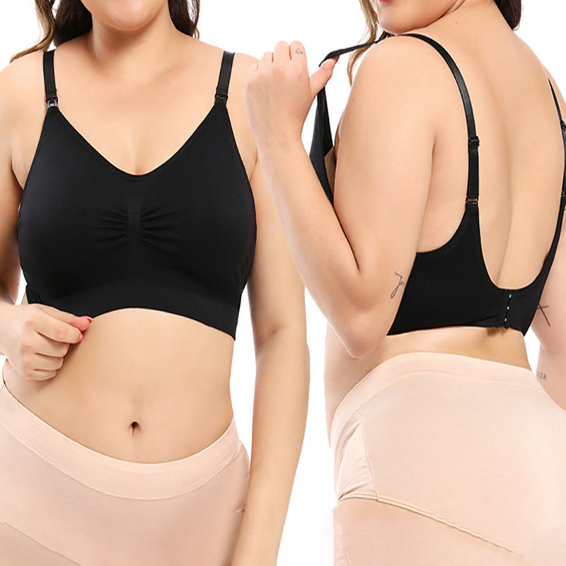 Kabelloser Still-BH - Schwarz - 4XL - image 1