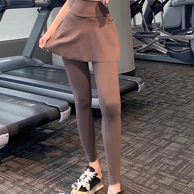Yoga-Sportrockhose mit Hüftbedeckung - image 0