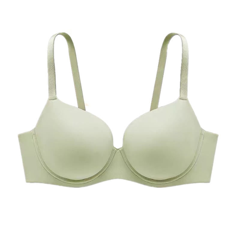 Nahtloser, bügelloser Stütz-BH mit vollständiger Abdeckung - Grün - 3XL - image 1