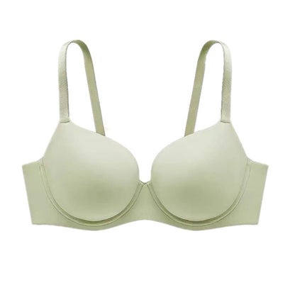 Nahtloser, bügelloser Stütz-BH mit vollständiger Abdeckung - Grün - 3XL - image 1