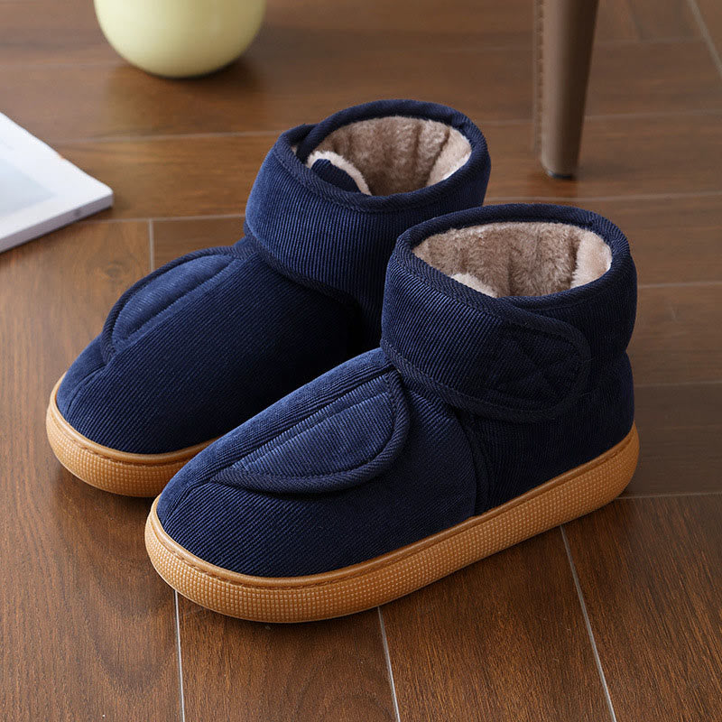 Warme Hausschuhe in Übergröße - Blau - EU45-46 (US11-12) - image 18