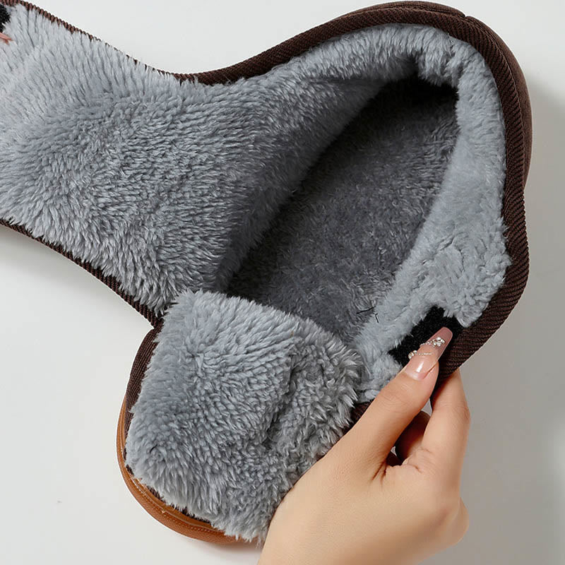 Rutschfeste, verstellbare Diabetiker-Hausschuhe in Übergröße - image 5