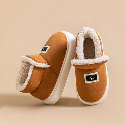 Weiche Hausschuhe aus Memory-Schaum in Übergröße - Kaffee - EU43-44 (US9-10) - image 12