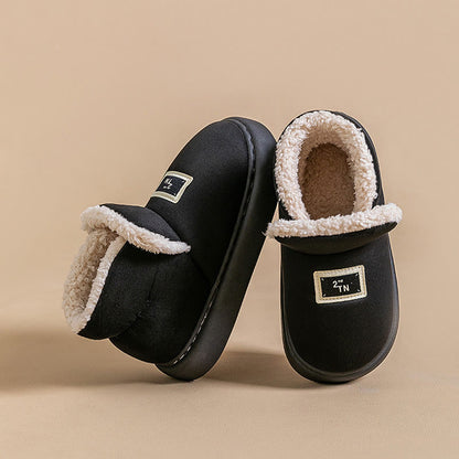 Weiche Hausschuhe aus Memory-Schaum in Übergröße - Schwarz - EU43-44 (US9-10) - image 9