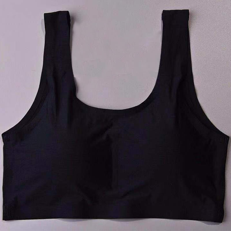 Dünner, nahtloser, bügelloser BH - Schwarz - 5XL - image 8