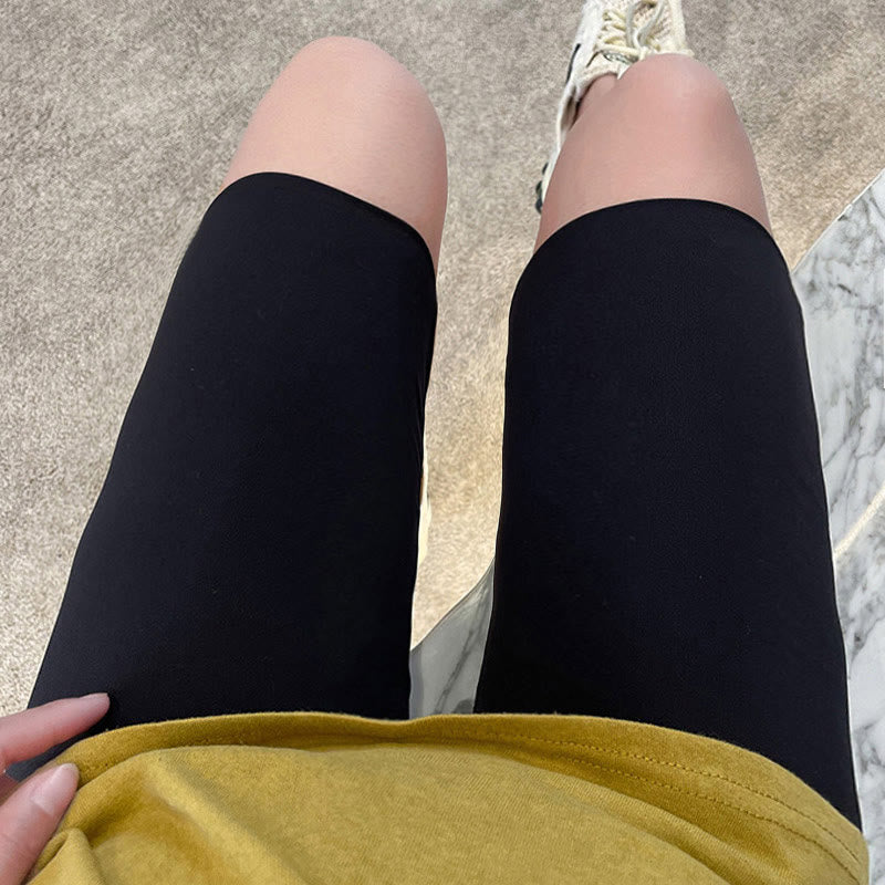 Umstands-Yoga-Shorts mit V-förmiger Taille - image 5