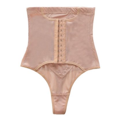 Bauchweg-Shapewear-Tanga mit hoher Taille in Übergröße - image 9