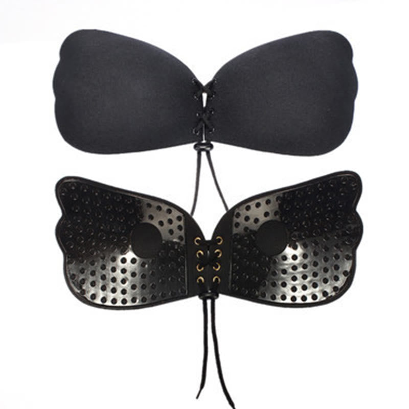 Unsichtbare, verstellbare Push-Up-Nippelabdeckungen (2 Paar) - Schwarz - H - image 1