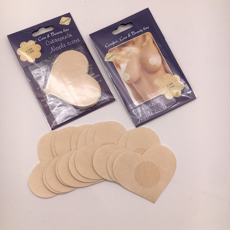 Einweg-Brustwarzenabdeckungen (3 Packungen) - Herz - image 5