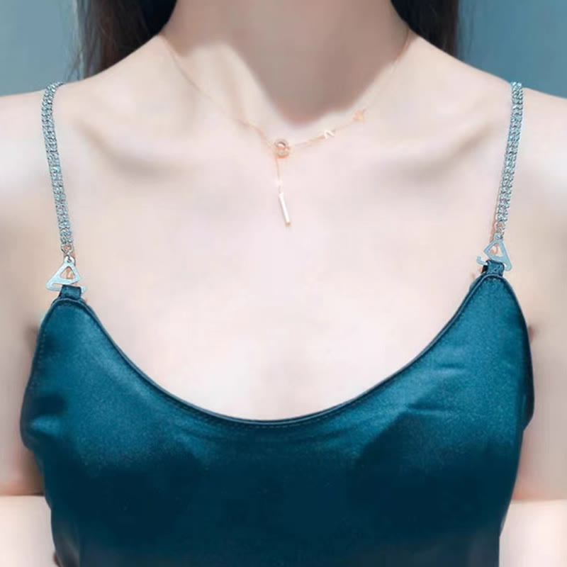 Sexy Strassschmuck Kristall Dessous Kette (3 Paar) - image 2