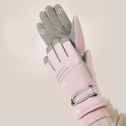 Wasserdichte Touchscreen-Skihandschuhe