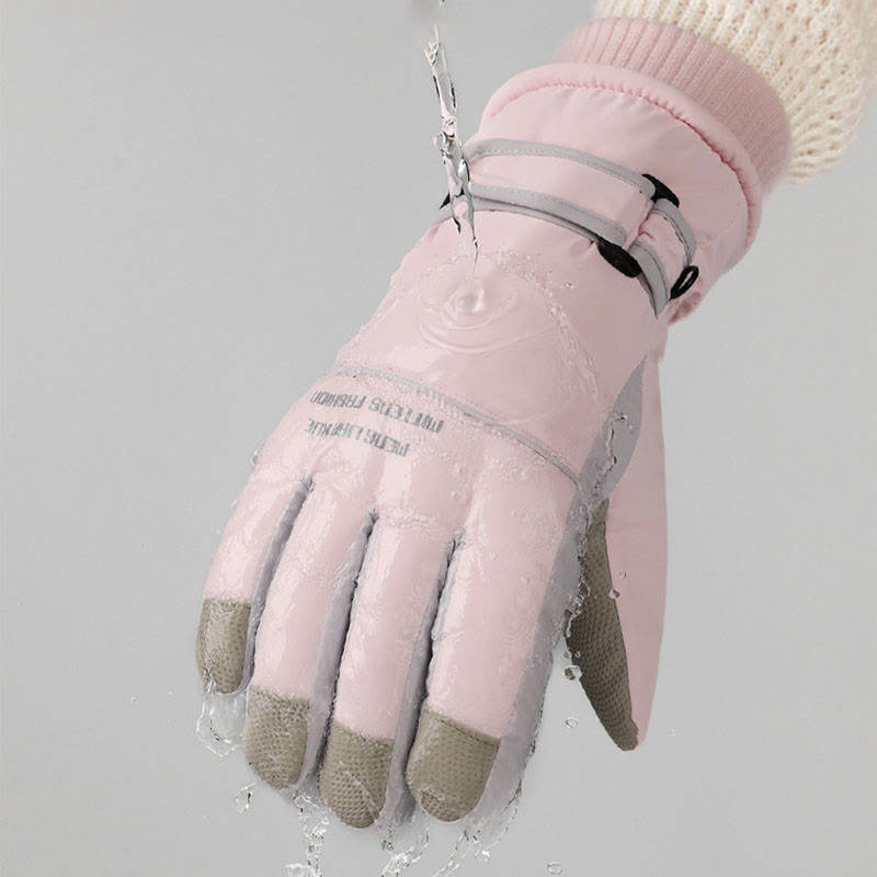 Wasserdichte Touchscreen-Skihandschuhe