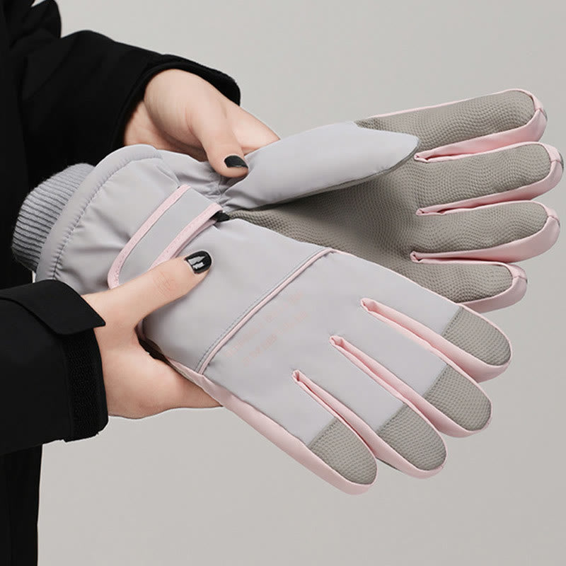 Wasserdichte Touchscreen-Skihandschuhe