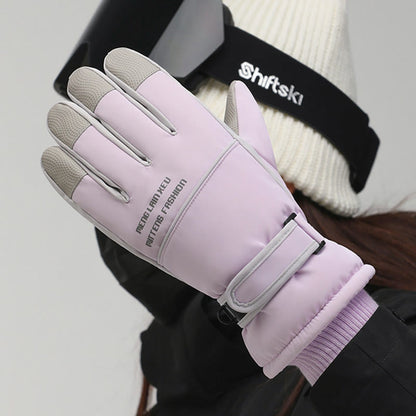Wasserdichte Touchscreen-Skihandschuhe