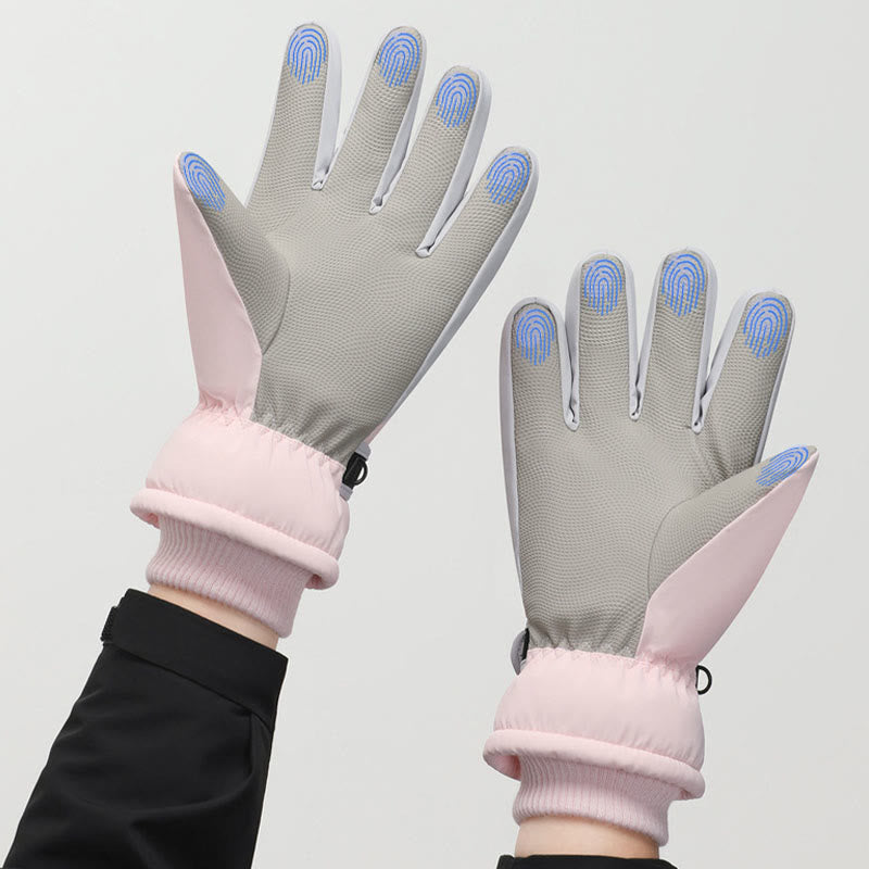 Wasserdichte Touchscreen-Skihandschuhe